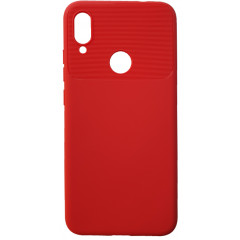 Чохол Soft Touch LINE Xiaomi Redmi Note 7 (червоний)