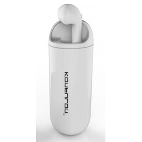 Bluetooth-гарнітура Konfulon BH-09 + PowerBank 3300mAh (White)