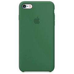 Чохол Silicone Case iPhone 6 Plus/6s Plus (темно-зелений)