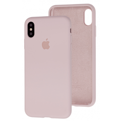 Чехол Silicone Case iPhone Xs Max (бежевый)