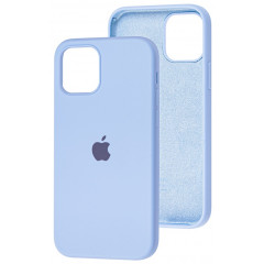 Чехол Silicone Case Iphone 12 /12 Pro (небесно-голубой)