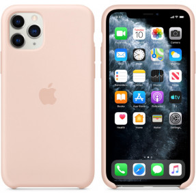 Чохол Silicone Case iPhone 11 Pro (пудра)