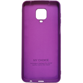Чохол Silicone Case Xiaomi Redmi Note 9s/9 Pro (бузковий)