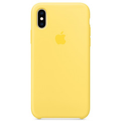 Чохол Silicone Case iPhone X/Xs (жовтий)
