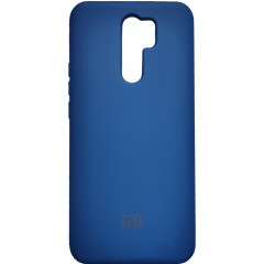 Чехол Silicone Case Xiaomi Redmi 9 (синий)