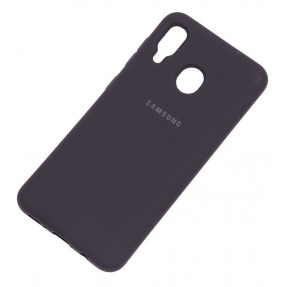 Чохол Silky Samsung Galaxy A20/A30 (чорний)