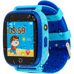 Детские умные часы AmiGo GO001 iP67 (Blue)