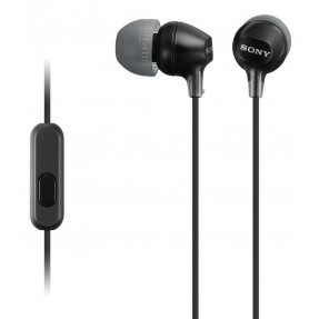 Вакуумні навушники-гарнітура Sony EX-15AP Original (Black)