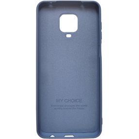 Чохол Silicone Case Xiaomi Redmi Note 9s/9 Pro (сірий)
