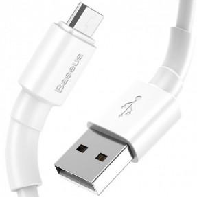 Кабель Baseus Mini Micro USB (білий) 1m