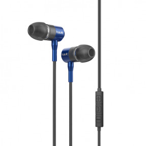 Вакуумні навушники-гарнітура Havit HV-L670 (Blue)