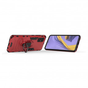 Чохол Armor + підставка Samsung Galaxy A51 (червоний)