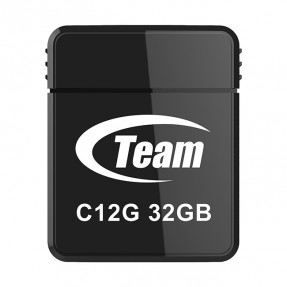 Флешка USB Team C12G 32GB USB 2.0 (Black)