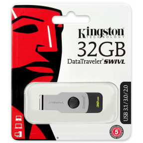 Флешка USB Kingston 32GB USB 3.1 DT SWIVL