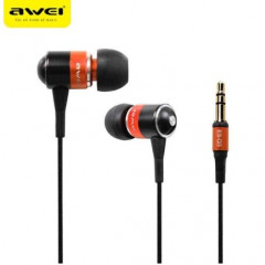 Вакуумні навушники Awei ES-Q3 (оранжевий)