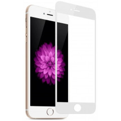 Скло броньоване Iphone 7/8 Plus (5D White)
