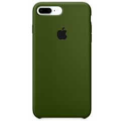 Чохол Silicone Case iPhone 7/8 Plus (хакі)
