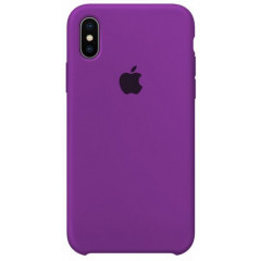 Чохол Silicone Case iPhone X/Xs (фіолетовий)