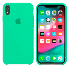 Чохол Silicone Case iPhone XR (світло-зелений)