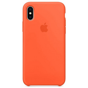 Чохол Silicone Case iPhone Xs Max (оранжевий)