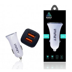 Автомобильное зарядное устройство Inavi 6315 Micro-USB 2.1A (White)