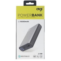 PowerBank DIGI LI-89 QC 2.0 10050 mAh (Black)