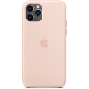 Чохол Silicone Case iPhone 11 Pro (пудра)