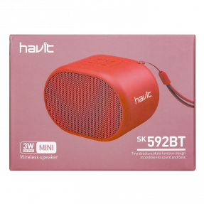 Bluetooth колонка Havit HV-SK592BT (Red)