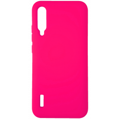 Чохол Silicone Case Xiaomi Mi A3 (яскраво-рожевий)
