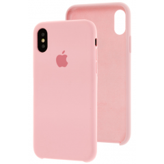 Чохол Silicone Case iPhone X/Xs (рожевий)
