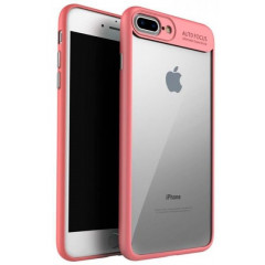 Чохол-накладка Auto Focus iPhone 7 (рожевий)