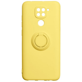 Чохол Ring Color Xiaomi Redmi Note 9 (жовтий)