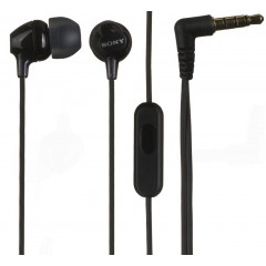 Вакуумні навушники-гарнітура Sony MDR-EX15AP (Black)