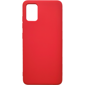 Чохол Silicone Case Lite Samsung Galaxy A51 (червоний)