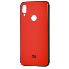 Чохол Glass Case Mi Xiaomi Redmi Note 7 (червоний)