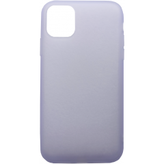 Чехол силиконовый Latex матовый iPhone 11 Pro Max (лавандовый)