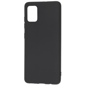 Чохол Silicone Case Lite Samsung Galaxy A51 (чорний)