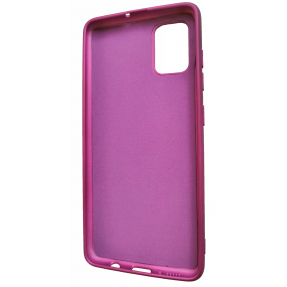Чохол Silicone Case Lite Samsung Galaxy A51 (фіолетовий)