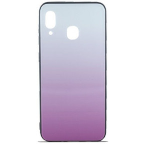 Чохол Glass Case Gradient Samsung A20 / A30 (Light Pink)