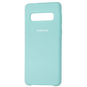 Чохол Silky Samsung Galaxy S10 (бірюза)