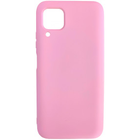 Чохол Silicone Case Lite для Huawei P40 Lite (рожевий)