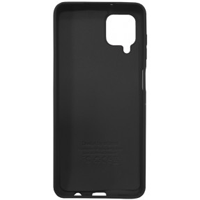 Чохол Silicone Case Samsung A12 (чорний)