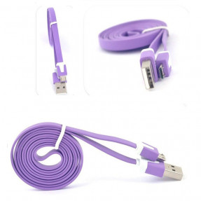 Кабель X38 Micro USB (фіолетовий) 2м
