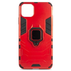 Чехол Armor + подставка iPhone 11 Pro Max (красный)