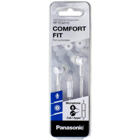 Вакуумні навушники-гарнітура Panasonic RP-TCM115GC-W (White)