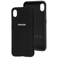 Чохол Silicone Case Samsung A01 Core (чорний)