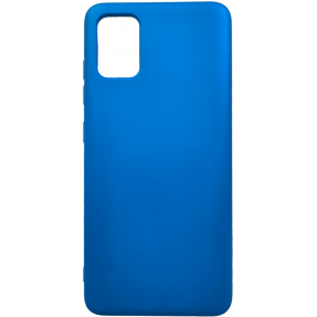 Чохол Silicone Case Lite Samsung Galaxy A51 (синій)