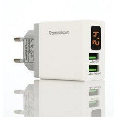 Мережевий зарядний пристрій Reddax RDX-030 2.4A (білий)