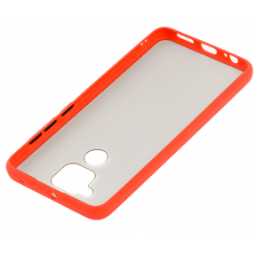 Чохол LikGus Maxshield матовий Xiaomi Redmi Note 9 (червоний)