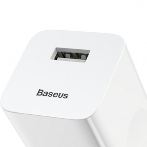 Мережевий зарядний пристрій Baseus Quick Charger 12V. 2.0A (білий)